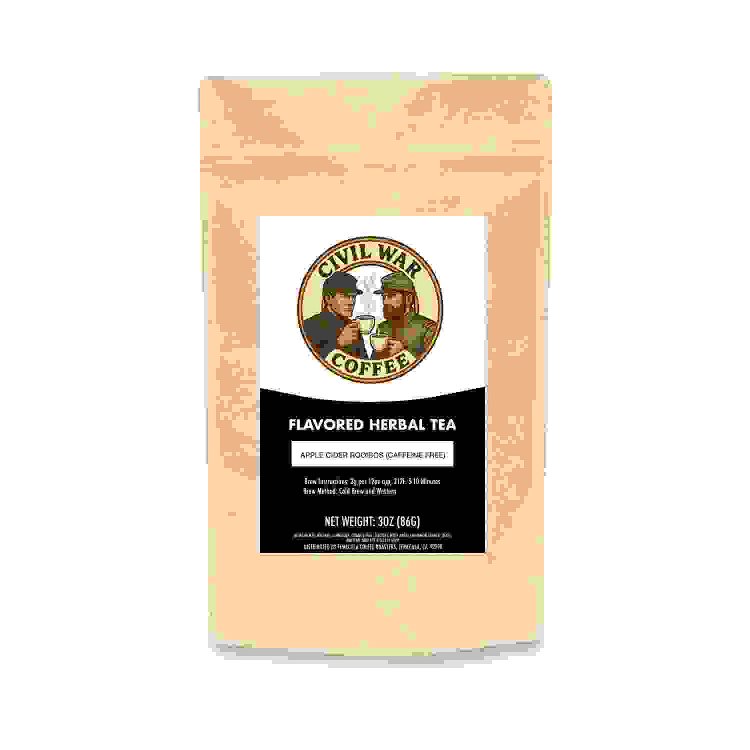 Apple Cider Rooibos Tea packaging